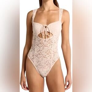 Free People Strike A Pose Bodysuit